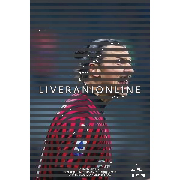 Zlatan Ibrahimovic of AC Milan during italian soccer Serie A season 2019/20 of AC Milan - Photo credit Fabrizio Carabelli /LMEDIA / AGENZIA ALDO LIVERANI SAS
