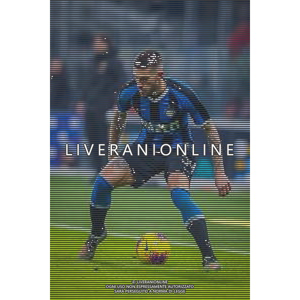 Cristiano Biraghi of FC Internazionale during italian soccer Serie A season 2019/20 of FC Internazionale - Photo credit Fabrizio Carabelli /LMEDIA / AGENZIA ALDO LIVERANI SAS