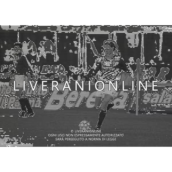 15-04-1992 TORINO SEMIFINALE GARA DI RITORNO DI COPPA UEFA TORINO REAL MADRID 2-0 NELLA FOTO ROBERTO MUSSI AG ALDO LIVERANI SAS