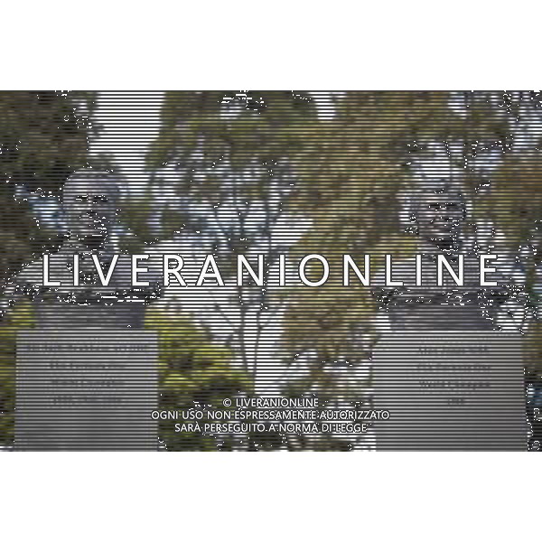 Circuit atmosphere - busts of Sir Jack Brabham and Alan Jones. 11.03.2020. Formula 1 World Championship, Rd 1, Australian Grand Prix, Albert Park, Melbourne, Australia, Preparation Day. AG ALDO LIVERANI SAS-ONLY ITALY