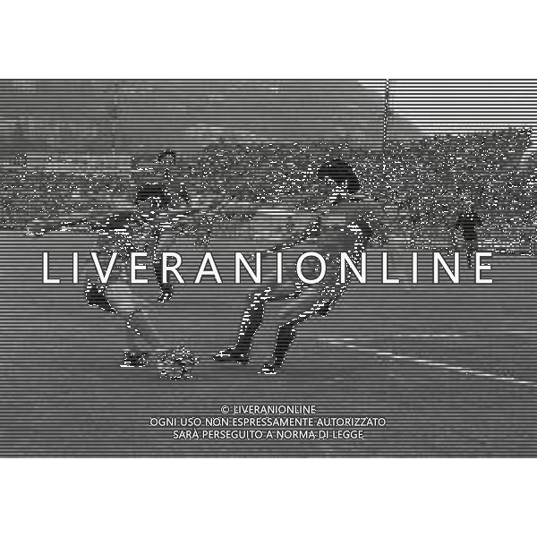 13-05-1984 COMO CAMPIONATO DI CALCIO SERIE B COMO CREMONESE 1-1 NELLA FOTO STEFANO BORGONOVO AG ALDO LIVERANI SAS