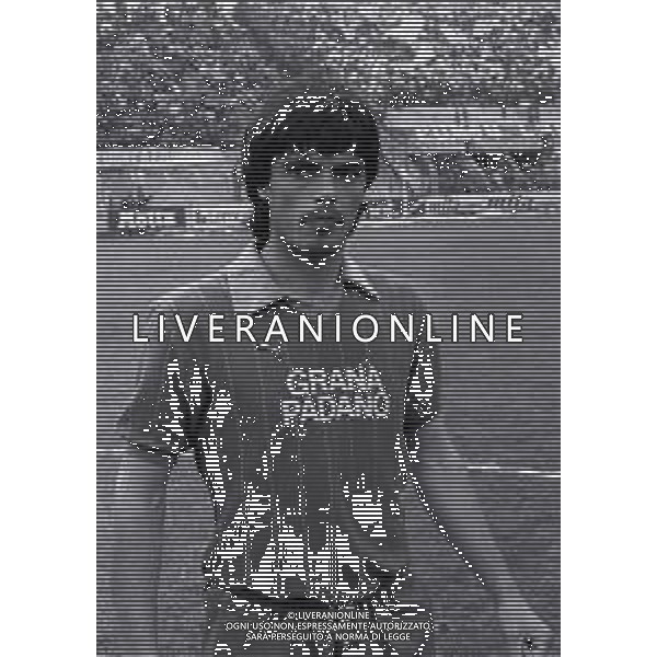 13-05-1984 COMO CAMPIONATO DI CALCIO SERIE B COMO CREMONESE 1-1 NELLA FOTO GRAZIANO MAZZONI AG ALDO LIVERANI SAS