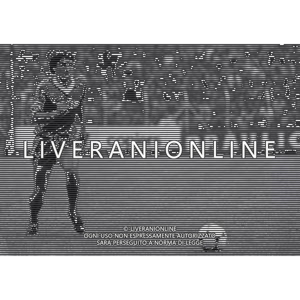 13-05-1984 COMO CAMPIONATO DI CALCIO SERIE B COMO CREMONESE 1-1 NELLA FOTO STEFANO BORGONOVO AG ALDO LIVERANI SAS