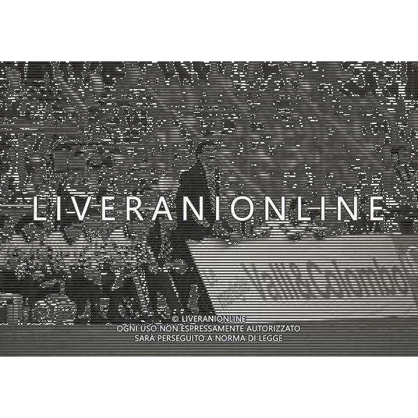 13-05-1992 AMSTERDAM FINALE DI COPPA UEFA AJAX TORINO 0-0 NELLA FOTO EMILIANO MONDONICO E LUCIANO MOGGI IN PANCHINA AG ALDO LIVERANI SAS