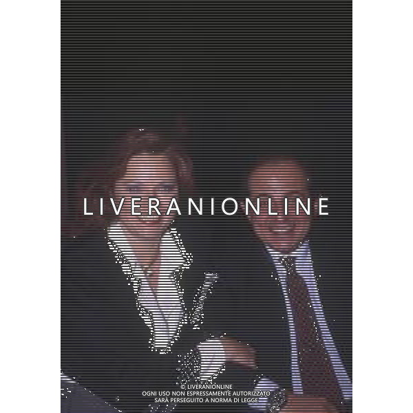 AGOSTINA BELLI, pseudonimo di Agostina Maria Magnoni, attrice italiana - RETROSPETTIVA nella foto con GianCarlo Magalli nel 1990 ©Archivio Giovanni Liverani / AGENZIA ALDO LIVERANI SAS