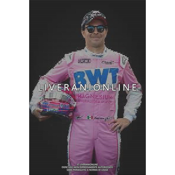 Sergio Perez (MEX) Racing Point F1 Team. 12.03.2020. Formula 1 World Championship, Rd 1, Australian Grand Prix, Albert Park, Melbourne, Australia, Preparation Day. AG ALDO LIVERANI SAS-ONLY ITALY