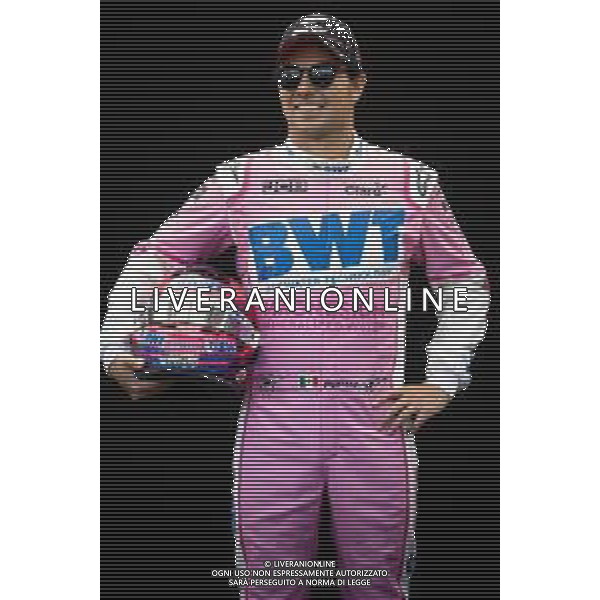 Sergio Perez (MEX) Racing Point F1 Team. 12.03.2020. Formula 1 World Championship, Rd 1, Australian Grand Prix, Albert Park, Melbourne, Australia, Preparation Day. AG ALDO LIVERANI SAS-ONLY ITALY