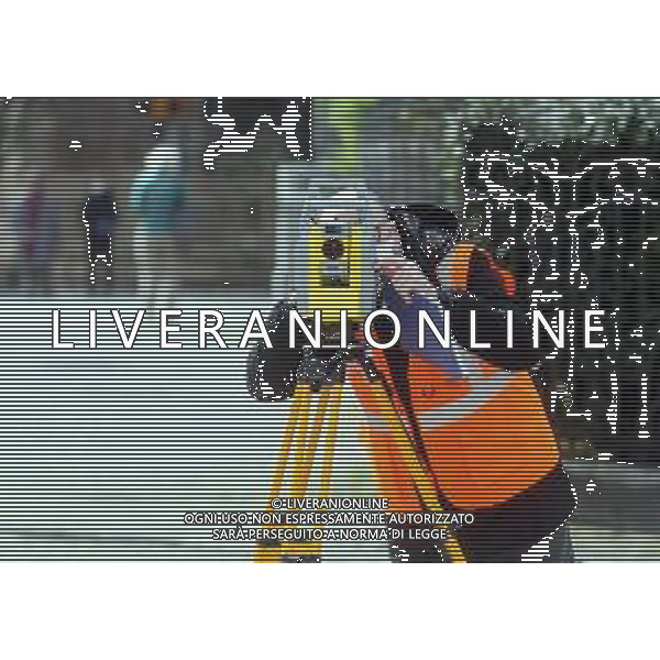 IMOLA 12 03 2020 EMERGENZA CORONAVIRUS NELLA FOTO OPERAI AL LAVORO CON MASCHERINA ©SANNA / AGENZIA ALDO LIVERANI SAS