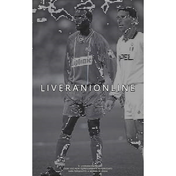 19-04-1995 MILANO SEMIFINALE DI CHAMPIONS LEAGUE MILAN PARIS SANT GERMAIN 2-0 NELLA FOTO GEORGE WEAH AG ALDO LIVERANI SAS