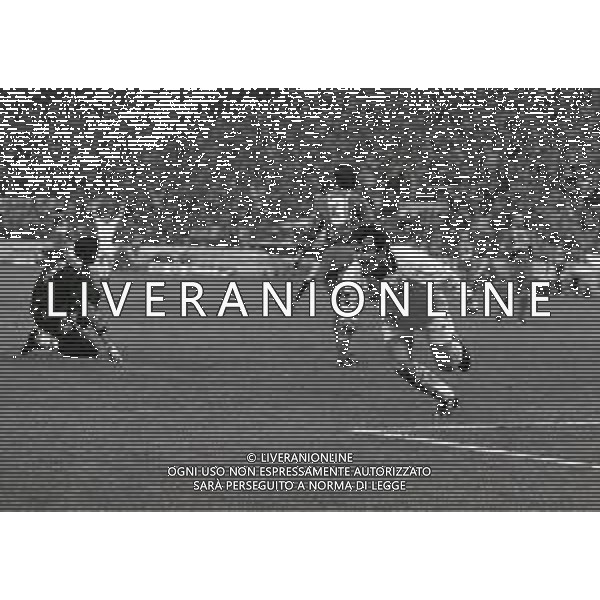 19-04-1995 MILANO SEMIFINALE DI CHAMPIONS LEAGUE MILAN PARIS SANT GERMAIN 2-0 NELLA FOTO GOAL DEJAN SAVICEVIC AG ALDO LIVERANI SAS