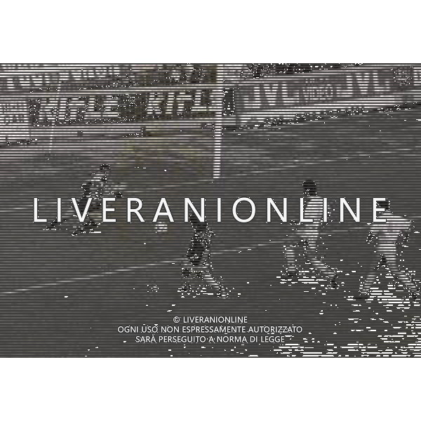07-05-1995 MILANO CAMPIONATO DI CALCIO SERIE A MILAN FOGGIA 3-0 NELLA FOTO goal gianluigi lentini AG ALDO LIVERANI SAS
