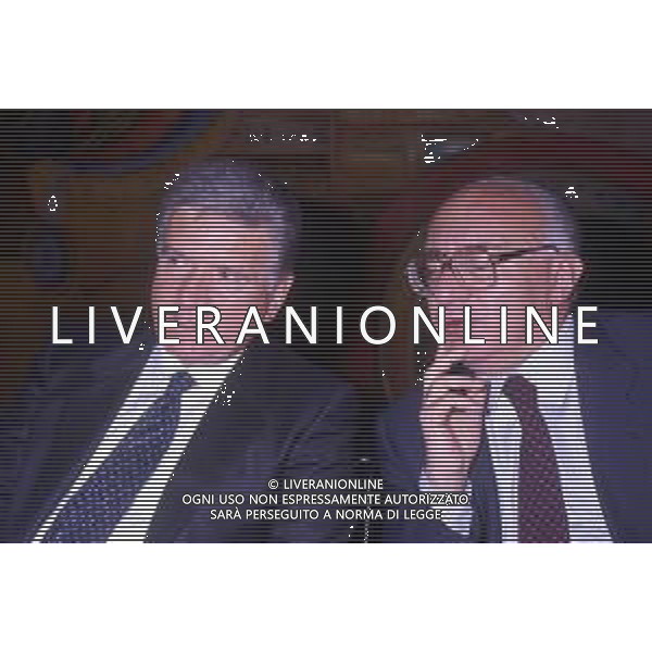 SERGIO ZAVOLI, giornalista, scrittore italiano - RETROSPETTIVA Nella foto con Gaetano Scardocchia nel 1988 ©Archivio Giovanni Liverani/ AGENZIA ALDO LIVERANI SAS