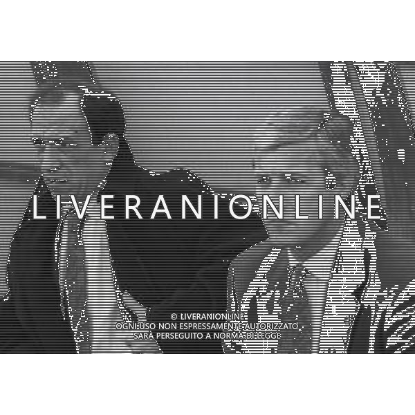 RETROSPETTIVA MARCELLO LIPPI ALLENATORE CESENA CALCIO 1989-1990 NELLA FOTO MARCELLO LIPPI ALLENATORE CESENA CALCIO CON PIERLUIGI CERA AG ALDO LIVERANI SAS
