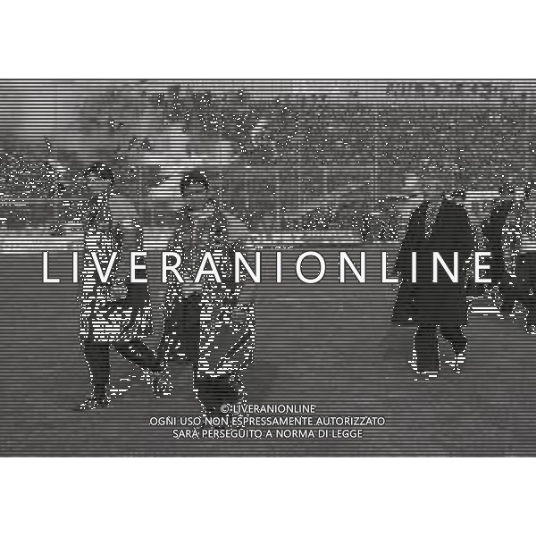 RETROSPETTIVA MARCELLO LIPPI ALLENATORE ATALANTA CALCIO 1992-1993 NELLA FOTO MARCELLO LIPPI ALLENATORE ATALANTA CALCIO CON DAVIDE PINATO E VALENCIANO IVAN AG ALDO LIVERANI SAS 