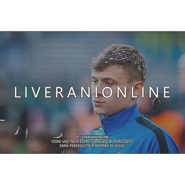 Nicolo Barella of FC Internazionale during italian soccer Serie A season 2019/20 of FC Internazionale - Photo credit Fabrizio Carabelli /LMEDIA / AGENZIA ALDO LIVERANI SAS