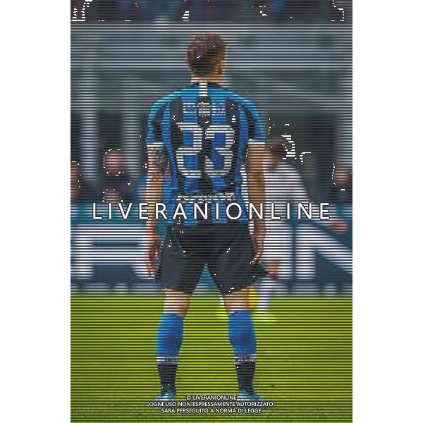 Nicolo Barella of FC Internazionale during italian soccer Serie A season 2019/20 of FC Internazionale - Photo credit Fabrizio Carabelli /LMEDIA / AGENZIA ALDO LIVERANI SAS
