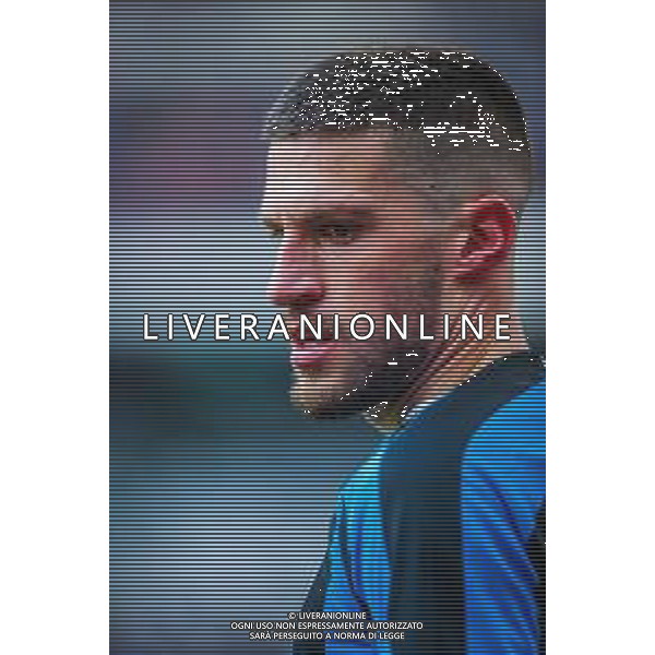 Cristiano Biraghi of FC Internazionale during italian soccer Serie A season 2019/20 of FC Internazionale - Photo credit Fabrizio Carabelli /LMEDIA / AGENZIA ALDO LIVERANI SAS