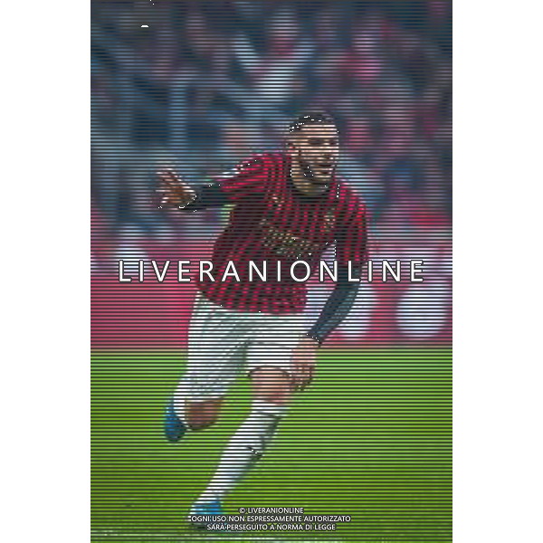 Theo Hernandez of AC Milan during italian soccer Serie A season 2019/20 of AC Milan - Photo credit Fabrizio Carabelli /LMEDIA AG ALDO LIVERANI SAS