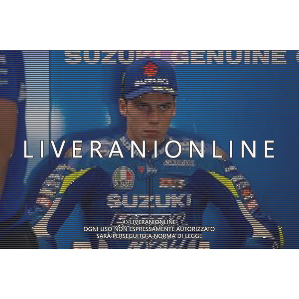 MotoGP World Championship Italy, Italia 01/01/2020 MotoGP drivers Nella foto: Spanish MotoGP rider, number 42, Alex Rins, of the Team Suzuki Ecstar ©LM- Alessio Marini / AGENZIA ALDO LIVERANI SAS