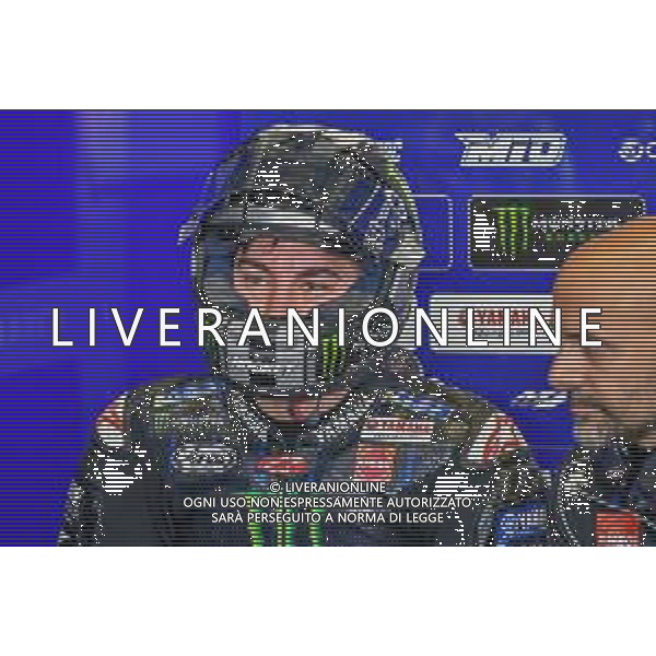 MotoGP World Championship Italy, Italia 01/01/2020 MotoGP drivers Nella foto: French MotoGP rider, number 12, Maverick Vinales, of the Yamaha Factory Racing ©LM- Alessio Marini / AGENZIA ALDO LIVERANI SAS