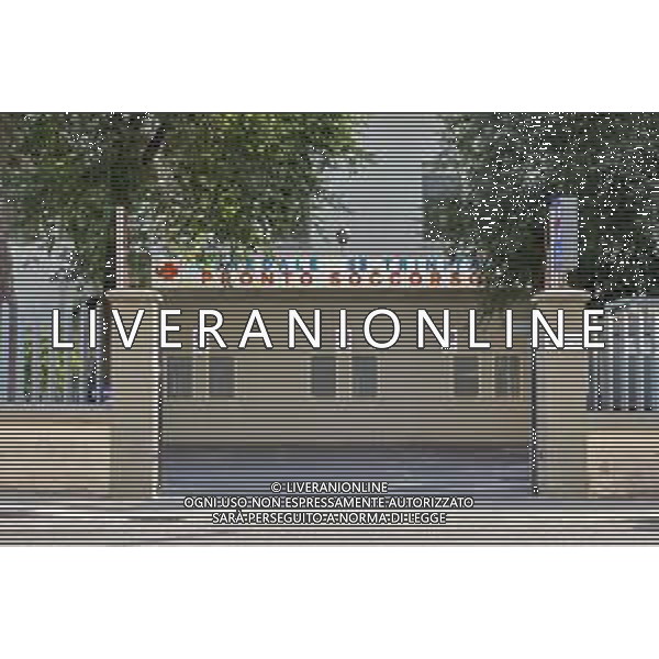 16-03-2020. ITALIA, SARDEGNA, CAGLIARI, VIA IS MIRRIONIS, INGRESSO VISTO DA FUORI, PRONTO SOCCORSO, OSPEDALE S.S. TRINITA\', DOVE E\' STATO RICOVERATO IL PRIMO PAZIENTE SARDO INFETTO DA CORONA VIRUS. MORTO IL 15 03 2020. SI CHIAMAVA CARLO TIVINIO, IMPRENDITORE DI CAGLIARI DI 42 ANNI. SALVATORE MOI/AGENZIA ALDO LIVERANI SAS.