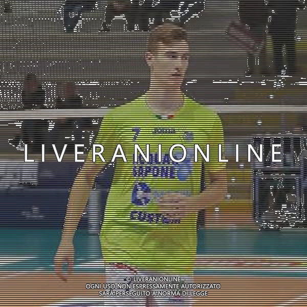 Campionato di Volley Superlega Serie A 2019/2020 Cisterna di Latina, Italia 15/03/2020 Stagione 2019/20 - Top Volley Cisterna Nella foto: Luca Rossatto (Top Volley Cisterna) ©Luigi Mariani - Alessio Marini - / AGENZIA ALDO LIVERANI SAS