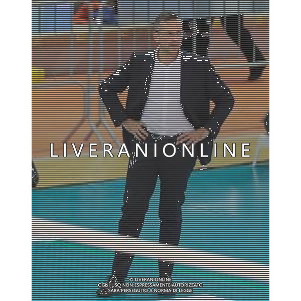 Campionato di Volley Superlega Serie A 2019/2020 Cisterna di Latina, Italia 15/03/2020 Stagione 2019/20 - Top Volley Cisterna Nella foto: coach Lorenzo Tubertini (Top Volley Cisterna) ©Luigi Mariani - Alessio Marini - / AGENZIA ALDO LIVERANI SAS