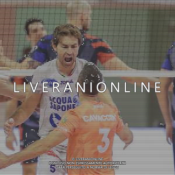 Campionato di Volley Superlega Serie A 2019/2020 Cisterna di Latina, Italia 15/03/2020 Stagione 2019/20 - Top Volley Cisterna Nella foto: Daniele Sottile (Top Volley Cisterna) ©Luigi Mariani - Alessio Marini - / AGENZIA ALDO LIVERANI SAS