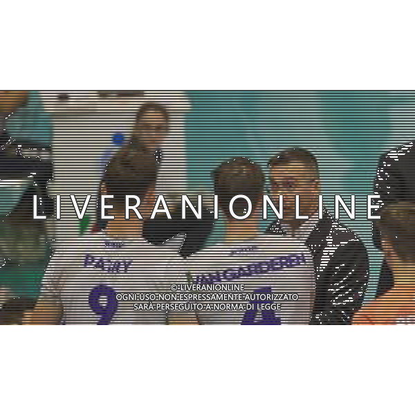 Campionato di Volley Superlega Serie A 2019/2020 Cisterna di Latina, Italia 15/03/2020 Stagione 2019/20 - Top Volley Cisterna Nella foto: coach Lorenzo Tubertini (Top Volley Cisterna) ©Luigi Mariani - Alessio Marini - / AGENZIA ALDO LIVERANI SAS