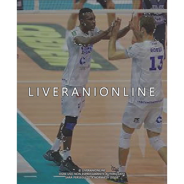 Campionato di Volley Superlega Serie A 2019/2020 Cisterna di Latina, Italia 15/03/2020 Stagione 2019/20 - Top Volley Cisterna Nella foto: Samuel Onwuelo (Top Volley Cisterna) ©Luigi Mariani - Alessio Marini - / AGENZIA ALDO LIVERANI SAS