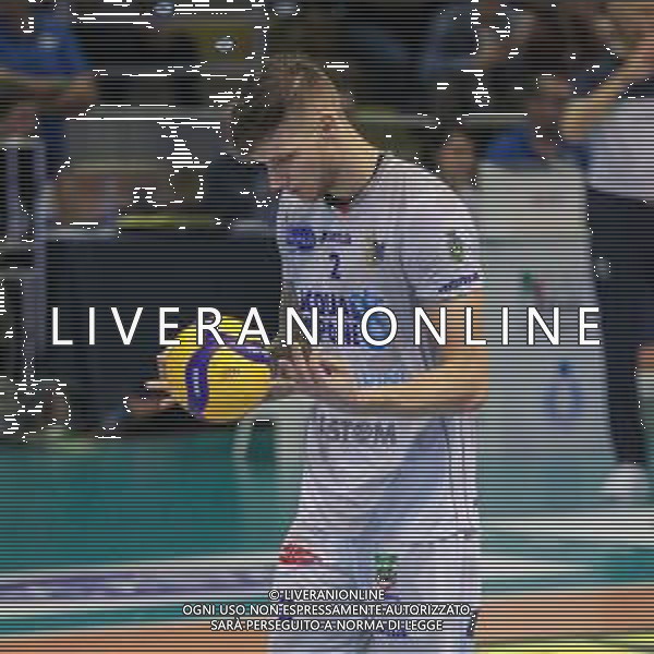 Campionato di Volley Superlega Serie A 2019/2020 Cisterna di Latina, Italia 15/03/2020 Stagione 2019/20 - Top Volley Cisterna Nella foto: Arthur Szwarc (Top Volley Cisterna) ©Luigi Mariani - Alessio Marini / AGENZIA ALDO LIVERANI SAS