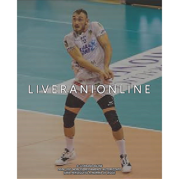 Campionato di Volley Superlega Serie A 2019/2020 Cisterna di Latina, Italia 15/03/2020 Stagione 2019/20 - Top Volley Cisterna Nella foto: Moritz Karlitzek (Top Volley Cisterna) ©Luigi Mariani - Alessio Marini / AGENZIA ALDO LIVERANI SAS