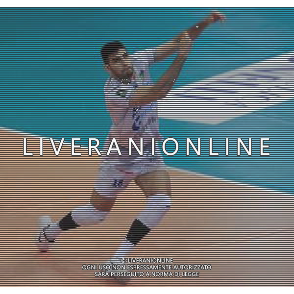 Campionato di Volley Superlega Serie A 2019/2020 Cisterna di Latina, Italia 15/03/2020 Stagione 2019/20 - Top Volley Cisterna Nella foto: Ezequiel Palacios (Top Volley Cisterna) ©Luigi Mariani - Alessio Marini / AGENZIA ALDO LIVERANI SAS