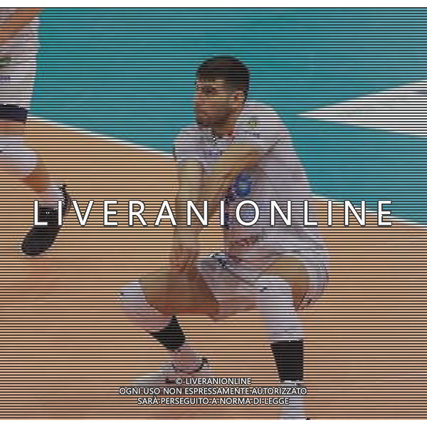 Campionato di Volley Superlega Serie A 2019/2020 Cisterna di Latina, Italia 15/03/2020 Stagione 2019/20 - Top Volley Cisterna Nella foto: Ezequiel Palacios (Top Volley Cisterna) ©Luigi Mariani - Alessio Marini / AGENZIA ALDO LIVERANI SAS