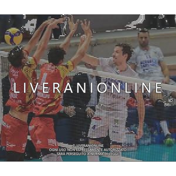 Campionato di Volley Superlega Serie A 2019/2020 Cisterna di Latina, Italia 15/03/2020 Stagione 2019/20 - Top Volley Cisterna Nella foto: Maarten Van Garderen (Top Volley Cisterna) ©Luigi Mariani - Alessio Marini / AGENZIA ALDO LIVERANI SAS