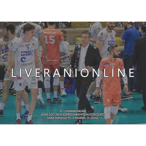 Campionato di Volley Superlega Serie A 2019/2020 Cisterna di Latina, Italia 15/03/2020 Stagione 2019/20 - Top Volley Cisterna Nella foto: coach Lorenzo Tubertini (Top Volley Cisterna) ©Luigi Mariani - Alessio Marini / AGENZIA ALDO LIVERANI SAS