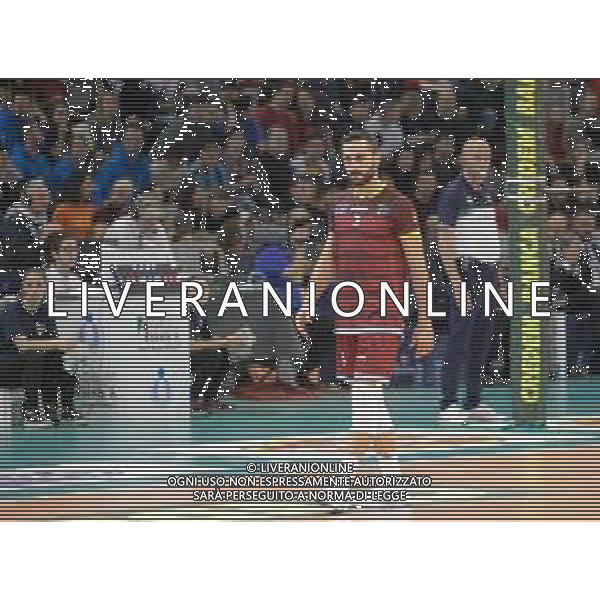 Campionato di Volley Superlega Serie A 2019/2020 Cisterna di Latina, Italia 15/03/2020 Stagione 2019/20 - Top Volley Cisterna Nella foto: Domenico Cavaccini (Top Volley Cisterna) ©Luigi Mariani - Alessio Marini / AGENZIA ALDO LIVERANI SAS