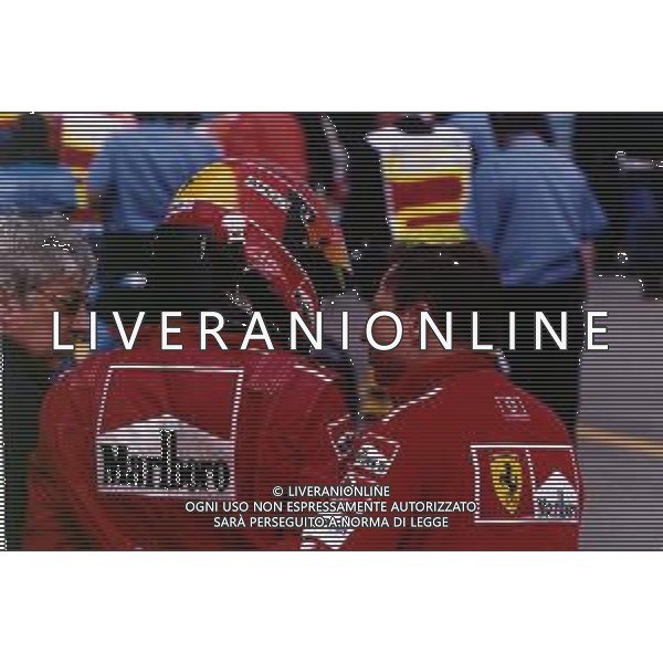 RETROSPETTIVA MICHAEL SCHUMACHER PILOTA F1 NELLA FOTO MICHAEL SCHUMACHER NELL\'ANNO 2003 AG ALDO LIVERANI SAS 