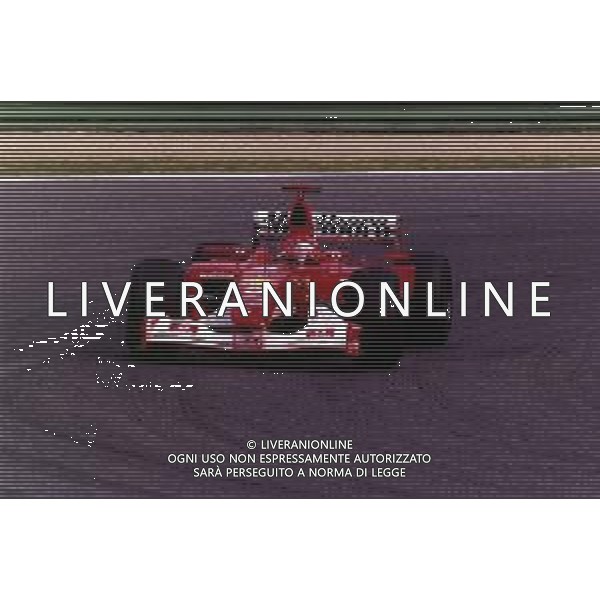 RETROSPETTIVA MICHAEL SCHUMACHER PILOTA F1 NELLA FOTO MICHAEL SCHUMACHER NELL\'ANNO 2003 AG ALDO LIVERANI SAS 