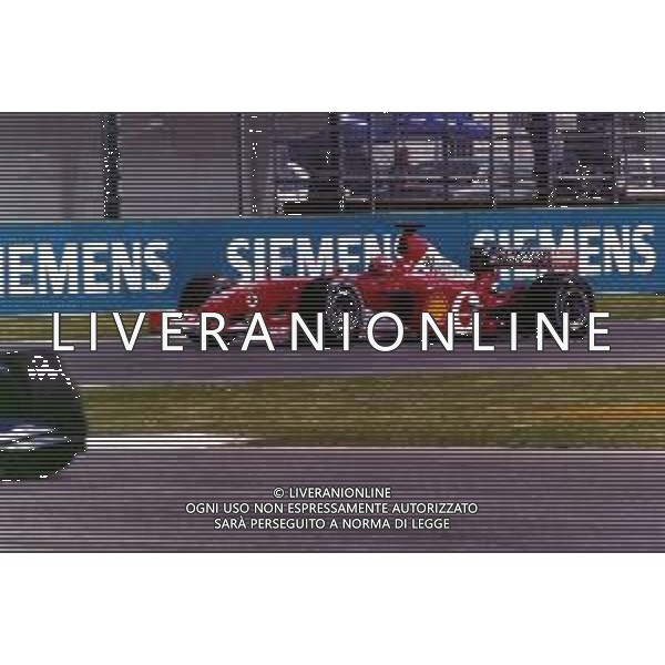 RETROSPETTIVA MICHAEL SCHUMACHER PILOTA F1 NELLA FOTO MICHAEL SCHUMACHER NELL\'ANNO 2003 AG ALDO LIVERANI SAS 