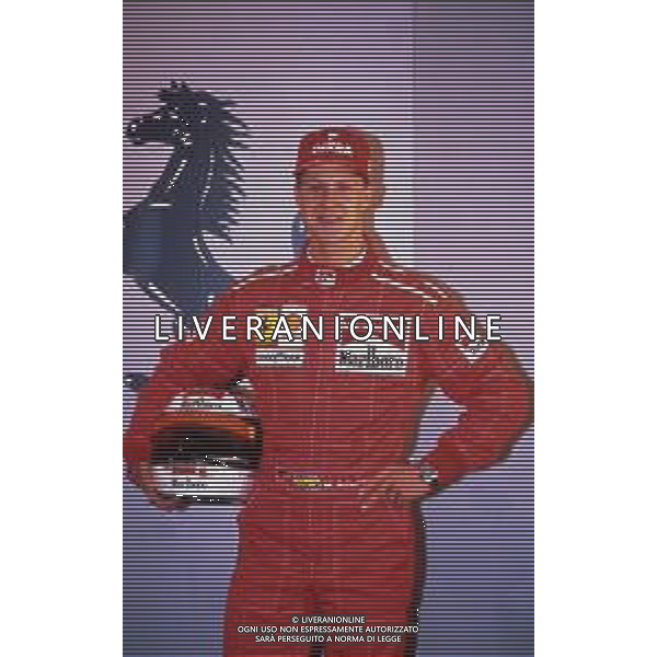 RETROSPETTIVA MICHAEL SCHUMACHER PILOTA F1 NELLA FOTO MICHAEL SCHUMACHER NELL\'ANNO 1996 AG ALDO LIVERANI SAS