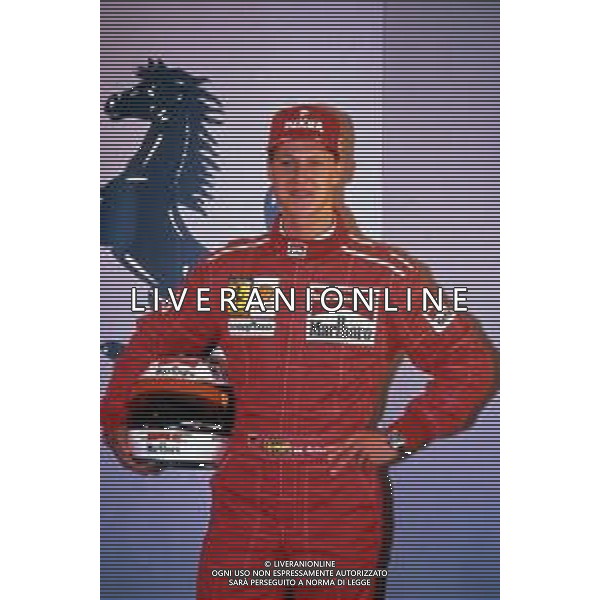 RETROSPETTIVA MICHAEL SCHUMACHER PILOTA F1 NELLA FOTO MICHAEL SCHUMACHER NELL\'ANNO 1996 AG ALDO LIVERANI SAS
