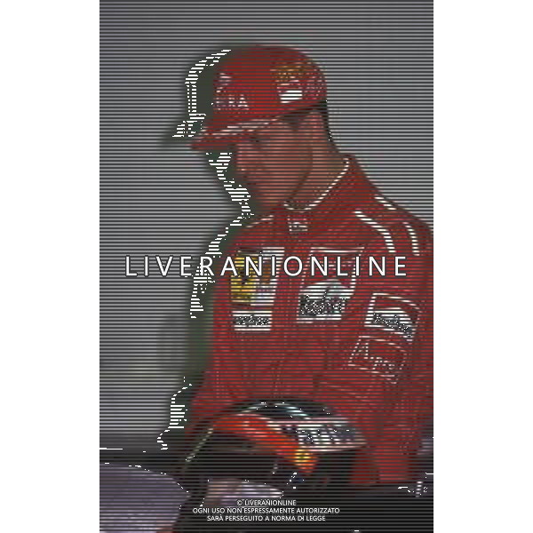 RETROSPETTIVA MICHAEL SCHUMACHER PILOTA F1 NELLA FOTO MICHAEL SCHUMACHER NELL\'ANNO 1996 AG ALDO LIVERANI SAS