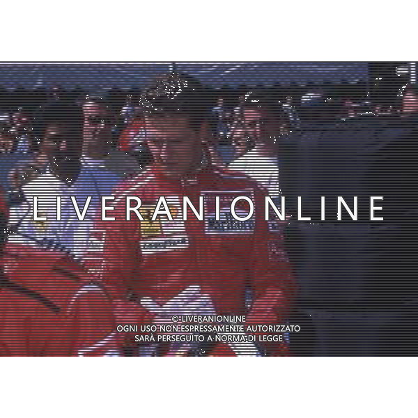 RETROSPETTIVA MICHAEL SCHUMACHER PILOTA F1 NELLA FOTO MICHAEL SCHUMACHER NELL\'ANNO 1996 AG ALDO LIVERANI SAS