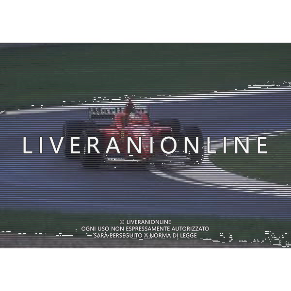 RETROSPETTIVA MICHAEL SCHUMACHER PILOTA F1 NELLA FOTO MICHAEL SCHUMACHER NELL\'ANNO 1996 AG ALDO LIVERANI SAS