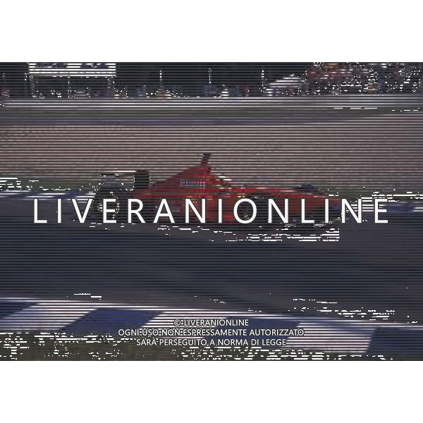 RETROSPETTIVA MICHAEL SCHUMACHER PILOTA F1 NELLA FOTO MICHAEL SCHUMACHER NELL\'ANNO 1996 AG ALDO LIVERANI SAS