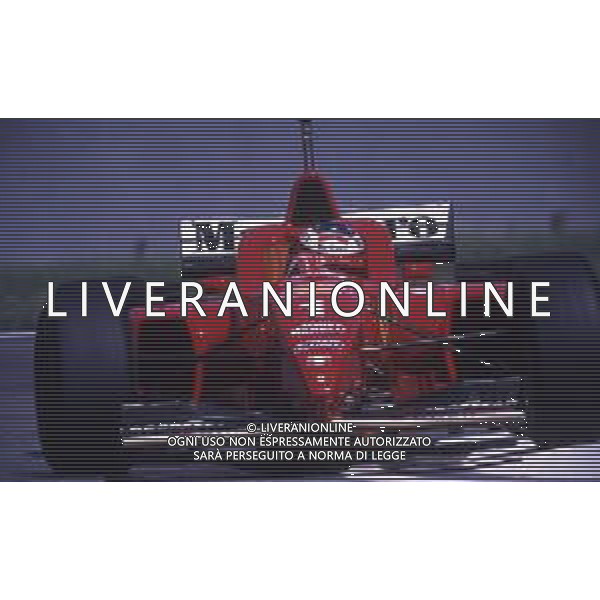 RETROSPETTIVA MICHAEL SCHUMACHER PILOTA F1 NELLA FOTO MICHAEL SCHUMACHER NELL\'ANNO 1996 AG ALDO LIVERANI SAS