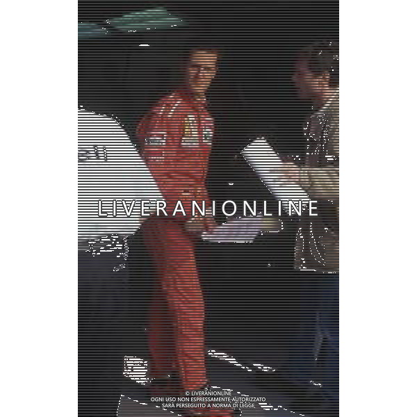 RETROSPETTIVA MICHAEL SCHUMACHER PILOTA F1 NELLA FOTO MICHAEL SCHUMACHER NELL\'ANNO 1996 AG ALDO LIVERANI SAS