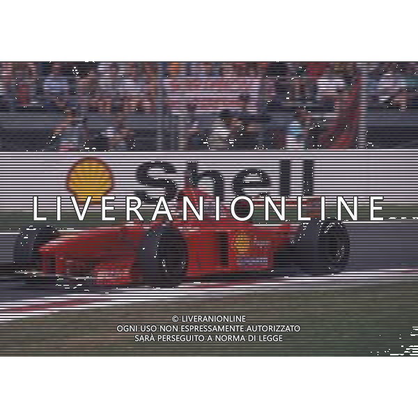 RETROSPETTIVA MICHAEL SCHUMACHER PILOTA F1 NELLA FOTO MICHAEL SCHUMACHER NELL\'ANNO 1997  AG ALDO LIVERANI SAS 