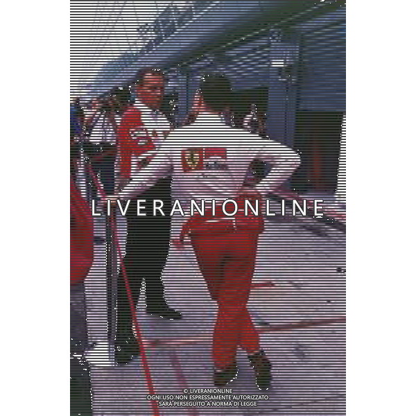 RETROSPETTIVA MICHAEL SCHUMACHER PILOTA F1 NELLA FOTO MICHAEL SCHUMACHER NELL\'ANNO 1998  AG ALDO LIVERANI SAS  